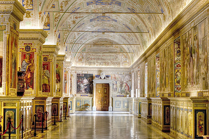 que puedo ver en los museos vaticanos
