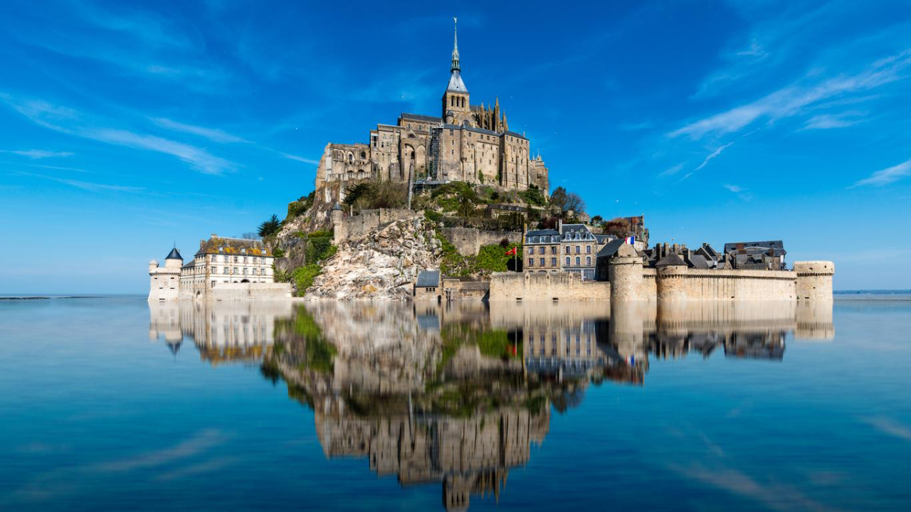 Mont Saint Michel en Francia