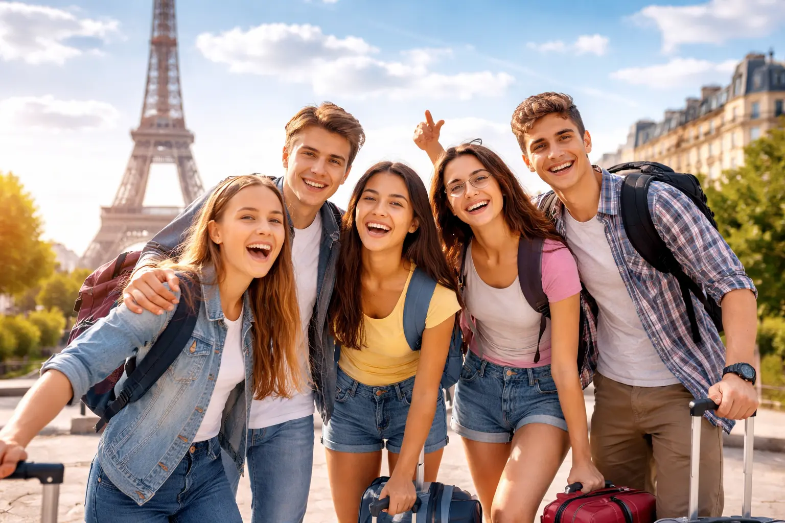 viajes fin de curso baratos París estudiantes